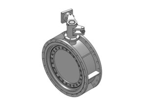 Затвор дисковий сталевий 32с910р Dn800 Pn1,0
