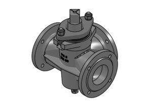 Кран корковий чавунний 11ч18бк Dn80 Pn0,6