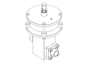 Клапан високого тиску для гідрозбиву Dn100 Pn180 кр.КПхКСП180100