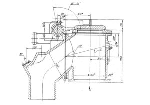 Gas diversion riser drawings 26-1135550