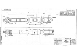 Тяга шибера кр. 3276.24СБ