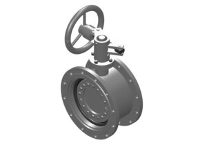 Затвор дисковий сталевий 32с310р Dn300 Pn1,0
