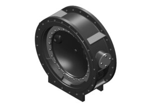 Cast iron swing check valve 19ч19р Dn800 Pn1,0